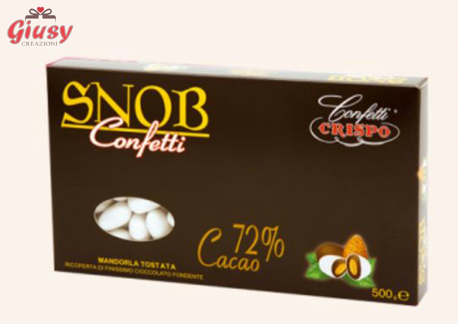 Confetti Snob Al Gusto Cacao 72xcent Confezione 500g