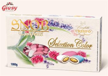 Confetti Crispo Snob Rosa 5 Tonalità Sfumati Confezione 1Kg