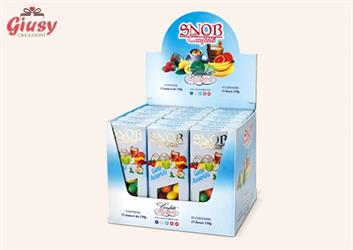Confetti Crispo Snob Gusti E Colori Assortiti Con Espositore 15 Confezioni Da 150 g