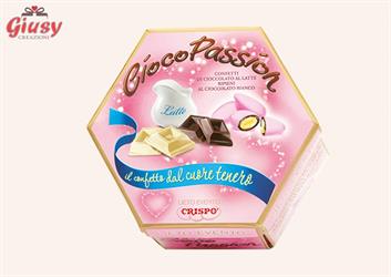 Confetti Crispo CiocoPassion Lieto Evento Confezione 500g Rosa Imbustati Singolarmente