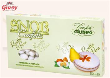 Confetti Snob Al Gusto Ricotta E Pera Confezione 500g