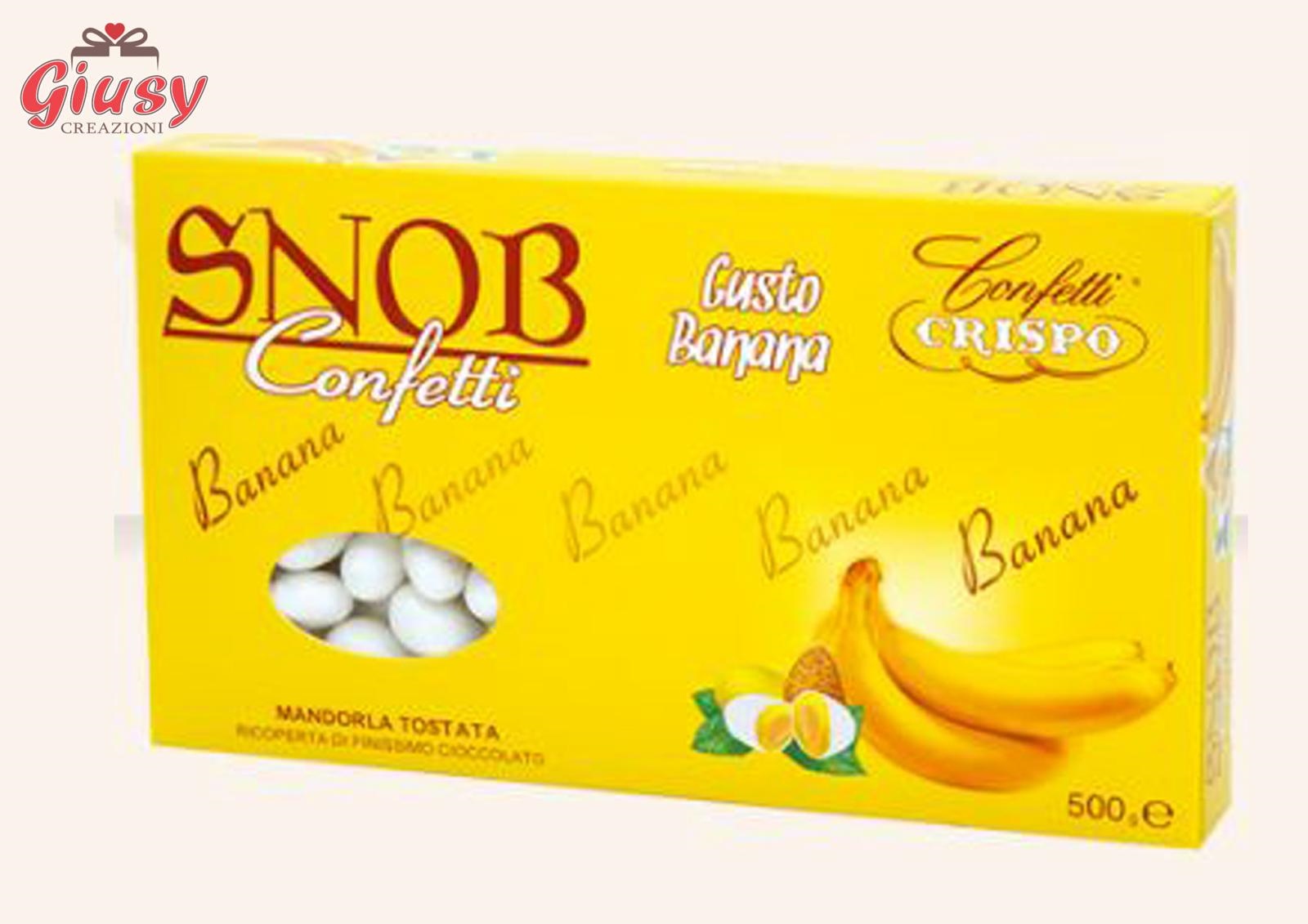 Confetti Snob Gusto Banana Confezione 500g