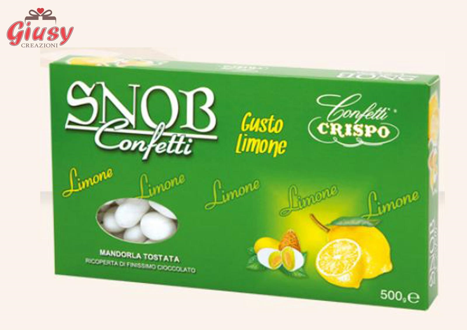 Confetti Snob Al Gusto Limone Confezione 500g