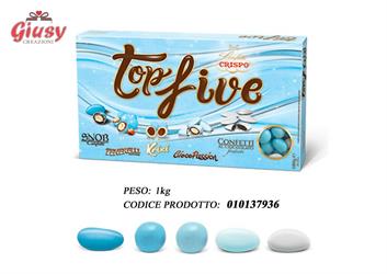 Confetti Top Five Mix Di Sfumature Celeste 1 Kg