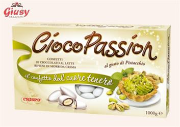 Confetti CiocoPassion Confezione 1Kg Gusto Pistacchio