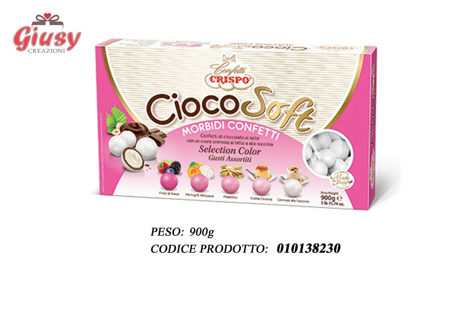 Confetti Cioco Soft Selection Rosa 900g