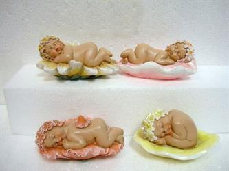 BimBi Resina In Fiore 10 Cm 4 Soggetti Assortiti