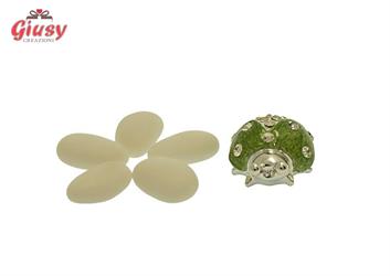 Coccinella Verde Media 4,5Cm 8*240