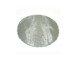 Tulle Organza Diamentro 23 Cm Argento 50*5000