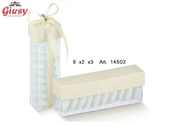 Mix Pelle BIanca 9x2x3Cm