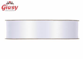Nastro Raso Mm 25x50Metri Colore Bianco