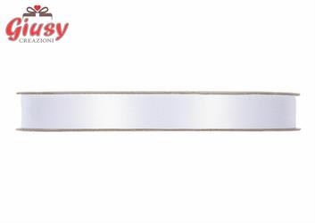 Nastro Raso Mm15x50 Metri Colore Bianco