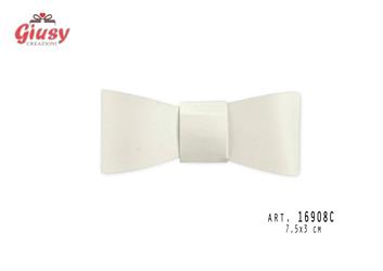 Fiocchetto Bianco 7,5x3 Cm