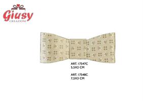 Fiocchetto Bloom Tortora 7,5x3 Cm