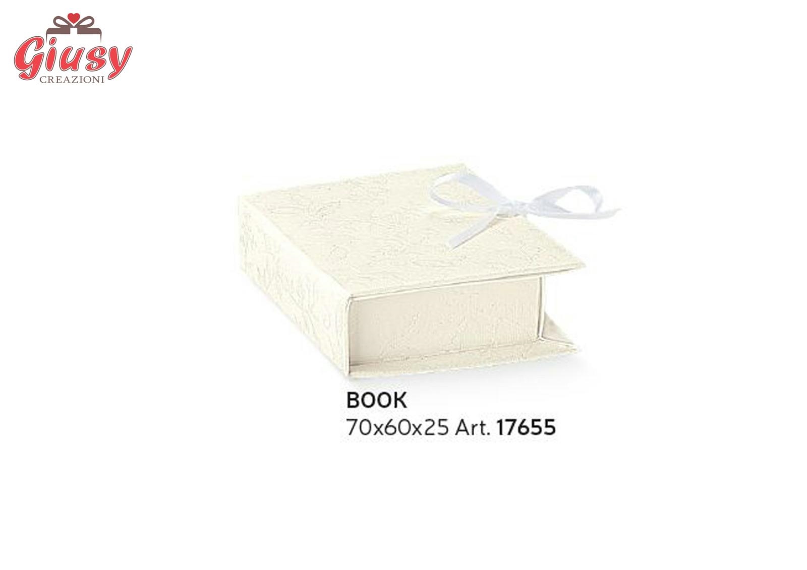 Book Harmony Colore Bianco 7x6x2,5 Cm 200*200