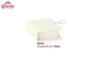 Book Harmony Colore Bianco 7x6x2,5 Cm