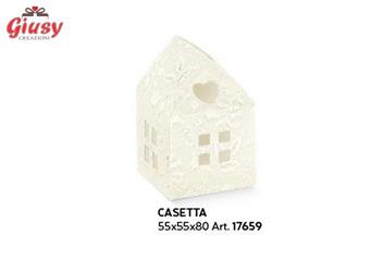 Casetta Harmony Bianco 5,5x5,5x8 Cm