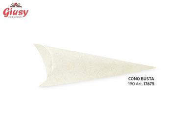 Cono Busta Harmony Bianco 19 Cm