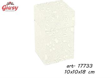 Scatola Pieghevole Con Coperchio Linea Harmony 10x10xh.18 Cm 10*200