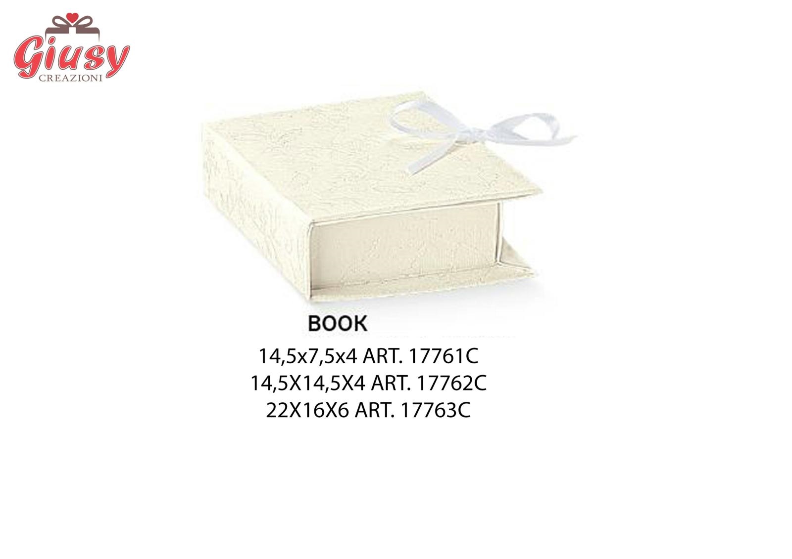 Book In Cartoncino Decoro Harmony Bianco 14,5x7,5x4 Cm 10*200