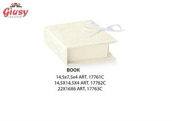 Book In Cartoncino Decoro Harmony Bianco 14,5x7,5x4 Cm 10*200