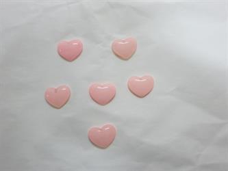 Applicazione Cuore Colore Rosa 16 Mm Busta Da 50 Pezzi 1*16