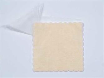 Tulle Organza 23x23 Cm Panna 50*5000
