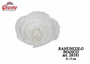 Ranuncolo Bianco D.13 Cm 24*288