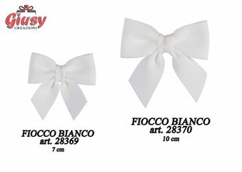 Fiocco Bianco In Lattice 7 Cm 120*720