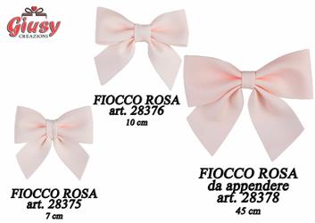 Fiocco Rosa 10 Cm 12*720