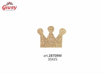 Set 20 Corona Oro Adesiva 35x25 Mm 1*192