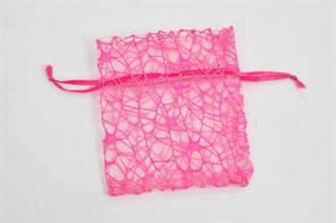 Sacchetto Rete e Organza Fucsia 10x12 Cm 12*960