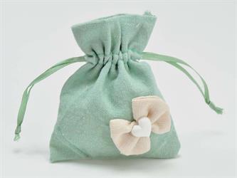 Sacchetto Juta Verde 8x10 Cm 12*1200