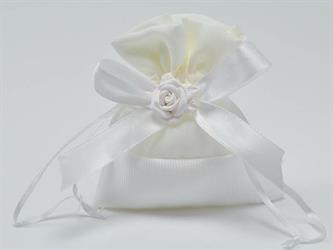 Sacchetto Raso Bianco 9,5x11,5 Cm 12*720