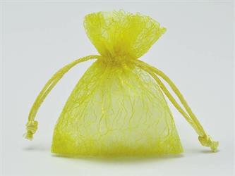 Sacchetto Organza Fantasia Giallo 9x10 Cm  120*2400