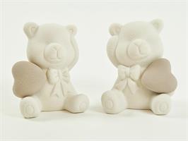 Orsetto In Ceramica 2 Soggetti Assortiti h 10 Cm 6*48