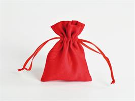 Sacchetto Raso Rosso 8x10 Cm 12*720