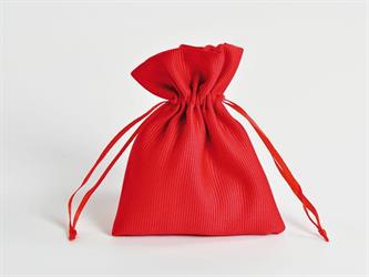 Sacchetto Raso Rosso 10x12 Cm 12*480