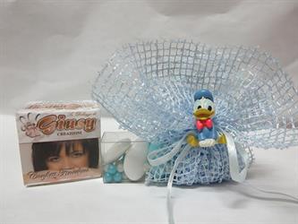 WALT DISNEY Scatola Pvc Con Rete E Paperino 2 Soggetti Assortiti 12*72