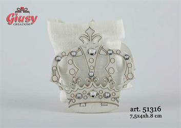 Corona In Legno Principessa Con Sacchetto 7,5x4xh.8 Cm 12*480