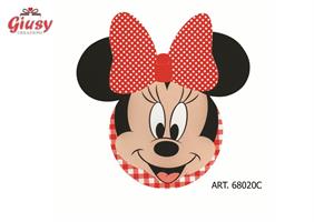Inviti/Festoni Minnie Colore Rosso 10*200
