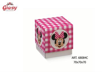 Porta Confetti Minnie 7x7x7 Cm Colore Rosa 10*200