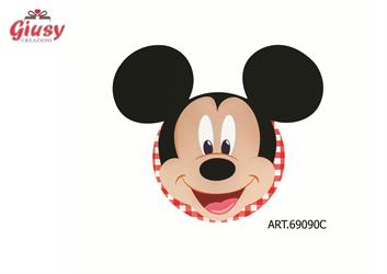 Inviti/Festoni Mickey Mouse Colore Rosso 10*200