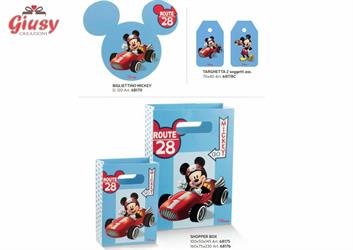 Bigliettino Mickey Linea Mickey Go D.120 20*200