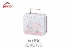 Valigetta Dumbo Rosa 12*72 80x70x38 Cm
