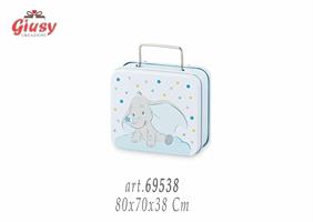 Valigetta Dumbo Celeste 12*72 80x70x38 Cm
