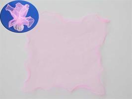 Tulle Organza Ondulato Rosa 25x25Cm 50*5000
