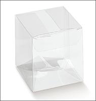 Scatola Scatto In Pvc Trasparente 12x12xh.19 Cm 10*200