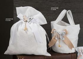 Borsa Butterfly Tortora H.25 Cm 12*144