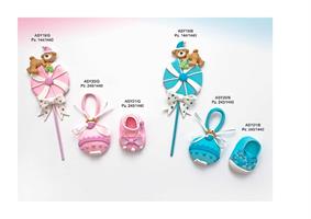 Lollipops In Resina Rosa Con Orsetto 1*144